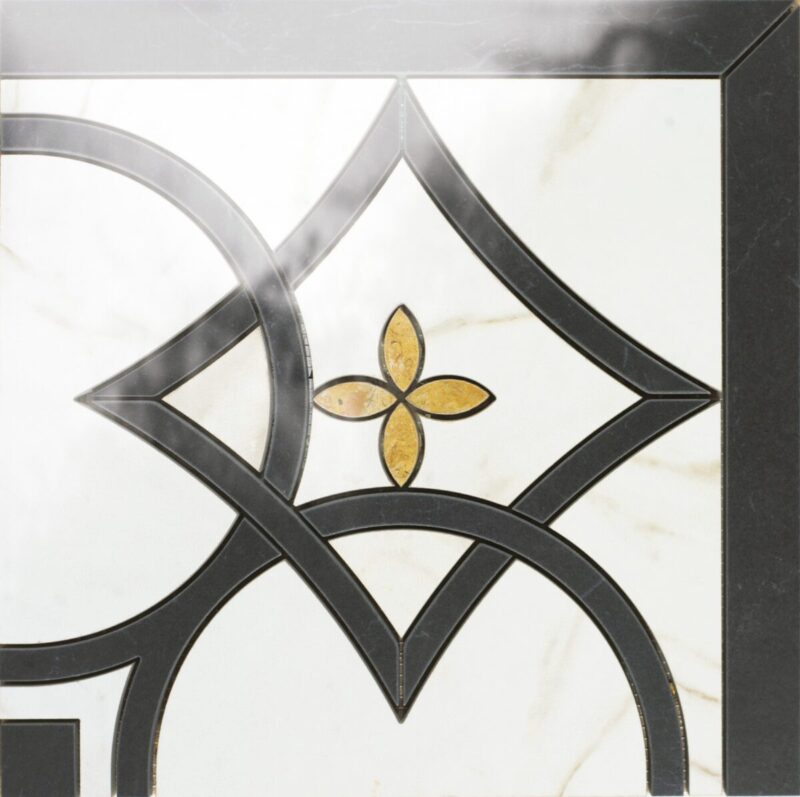 Placa decorativă Marazzi, gri, Marquina, 30x30 cm, MK26