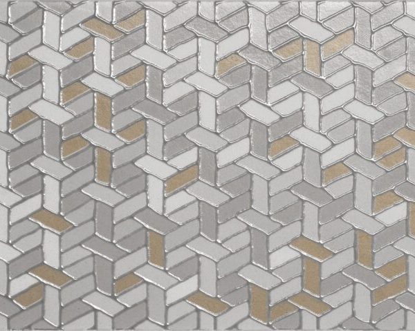 Placa decorativa Marazzi Appeal White Decoro Sign 20x50 cm M14S
