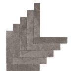 Placa decorativa Marazzi Ardesia Cenere Mosaico Freccia 44.9X61.6 cm M0CW