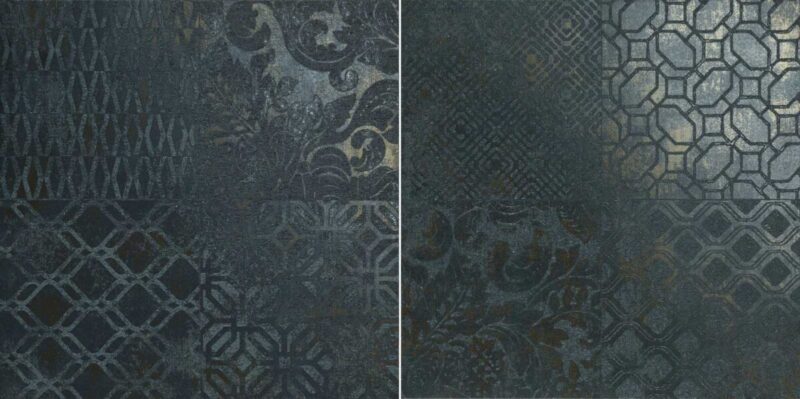 Placa decorativa Marazzi Basalto Lava Decoro Romance 45X45 cm M3GW - imagine 2