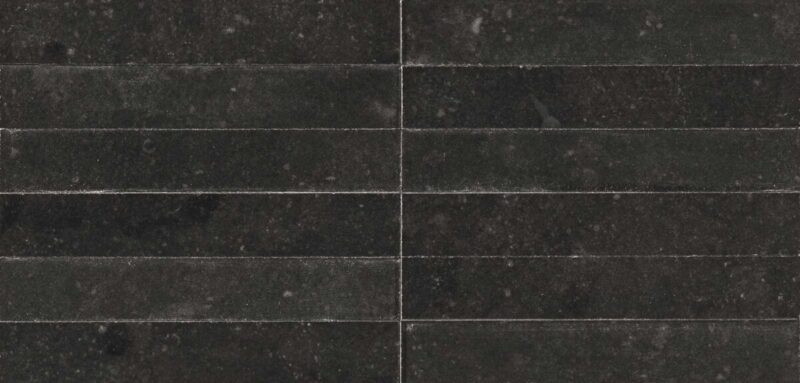 Placa decorativa Marazzi Bluestone Antracite Mosaico 3D 14X29 cm M0CL