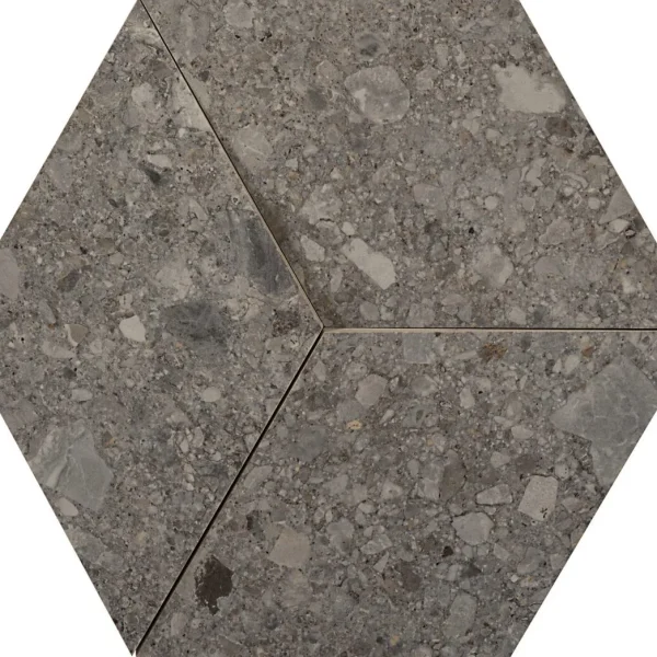 Placa decorativa Marazzi Ceppo Di Gré Decoro 3D Antracite 29X33.5 cm M0KK