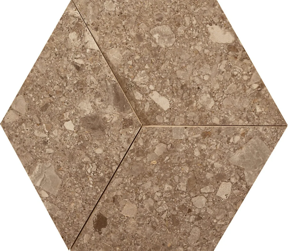 Placa decorativa 3D bej, Ceppo Di Gré, 29×33.5 cm, Marazzi, M0KM