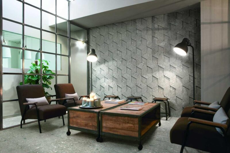 Placa decorativa Marazzi Ceppo Di Gré Decoro 3D Greige 29X33.5 cm M0KN - imagine 3