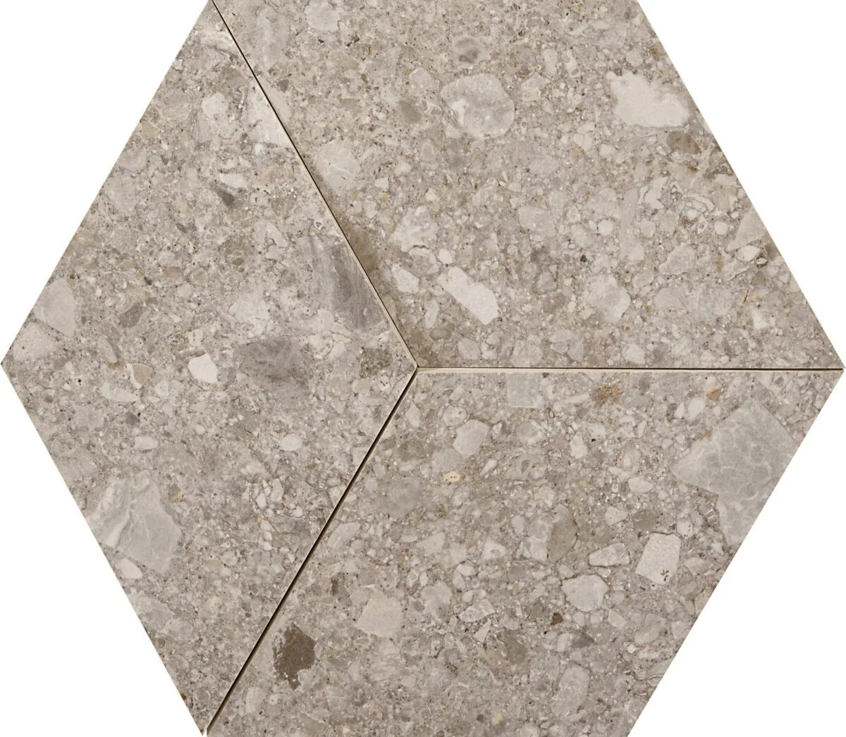 Placa decorativa 3D greige, Ceppo Di Gré, 29×33.5 cm, Marazzi, M0KN