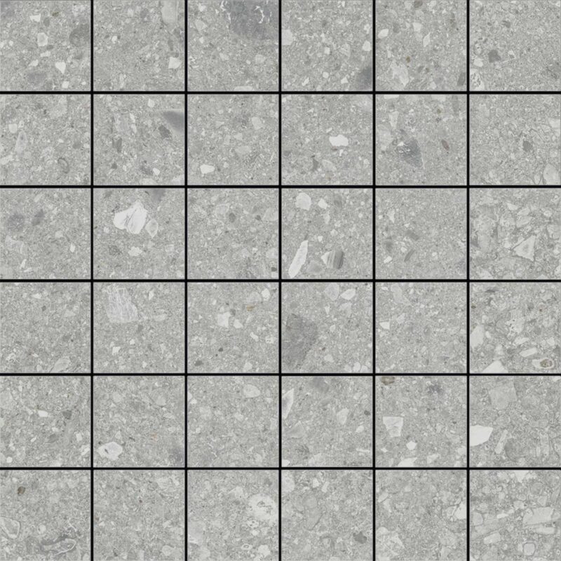 Placa decorativa Marazzi Ceppo Di Gré Mosaico Grey 30X30 cm M0NN