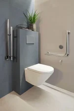 Mozaic gri, Marazzi Chalk Avio, placă decorativă, mat, 30x30 cm