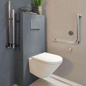 Mozaic gri, Marazzi Chalk Avio, placă decorativă, mat, 30x30 cm