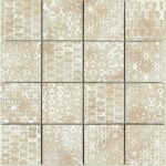 Placa decorativa Marazzi Chalk Mosaico Texture Butter Sand 30X30 cm M0CY