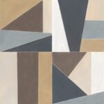 Placa decorativa Marazzi Colorplay Decoro Tiles Cream 30X90 cm M4K1