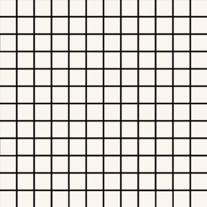 Placa decorativa Marazzi Colorplay Mosaico White 30X30 cm M4KE