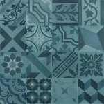 Placa decorativa Marazzi D_Segni Blend Azzurro Decoro Mix 20X20 cm M607