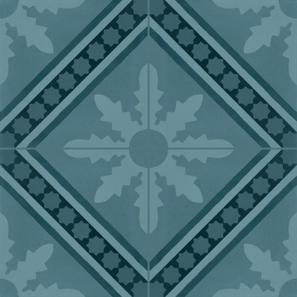 Placa decorativa Marazzi D_Segni Blend Azzurro Tappeto 1 20X20 cm M60F