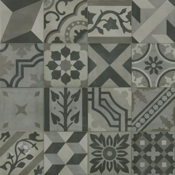 Placa decorativa Marazzi D_Segni Blend Carbone Decoro Mix 20X20 cm M60C