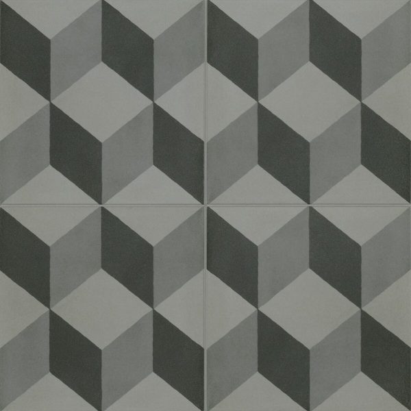 Placa decorativa Marazzi D_Segni Blend Carbone Tappeto 10 20X20 cm M60W