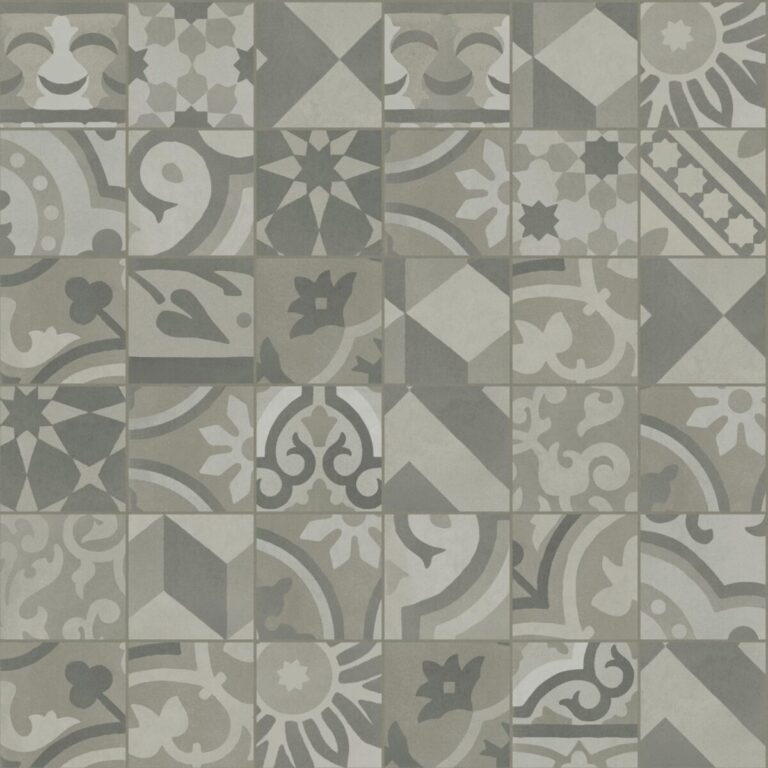 Placa decorativa Marazzi D_Segni Blend Grigio Decoro Mix 10X10 cm M61M