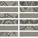 Placa decorativa Marazzi D_Segni Blend Grigio Listello 5×20 cm M8WX