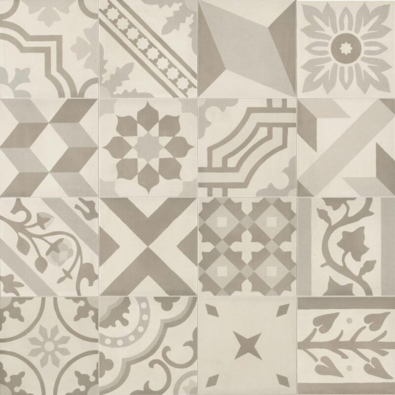 Placa decorativa Marazzi D_Segni Blend Osso Decoro Mix 20X20 cm M60D