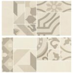 Placa decorativa Marazzi D_Segni Blend Osso Mosaico 19X38 cm M8WK