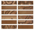 Placa decorativa Marazzi D_Segni Blend Terra Listello 5x20 cm M8X0