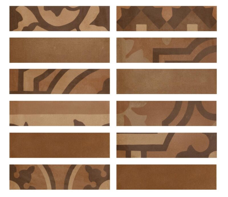 Placa decorativa Marazzi D_Segni Blend Terra Listello 5x20 cm M8X0