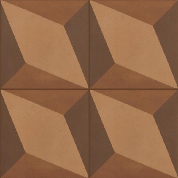 Placa decorativa Marazzi D_Segni Blend Terra Tappeto 6 20X20 cm M610