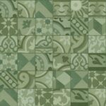 Placa decorativa Marazzi D_Segni Blend Verde Decoro Mix 10X10 cm M61K