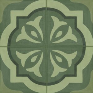 Placa decorativa Marazzi D_Segni Blend Verde Tappeto 3 20X20 cm M60H