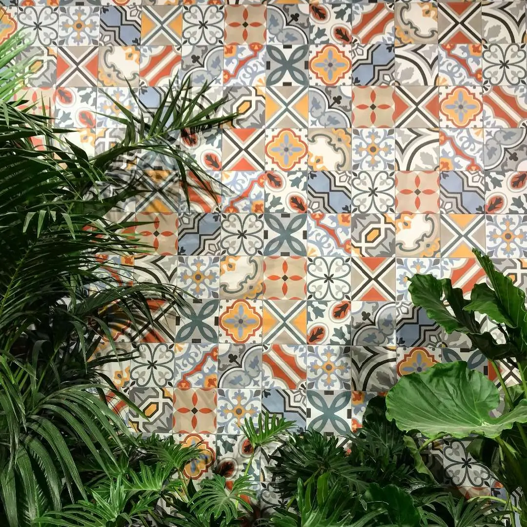 Placa decorativa Marazzi D_Segni Colore Decoro Mix Colore 20X20 cm M1L9