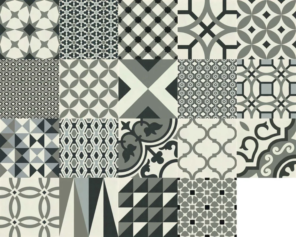 Placa decorativa, Marazzi D_Segni Decoro Mix Caldi, 20×20 cm, M0UU
