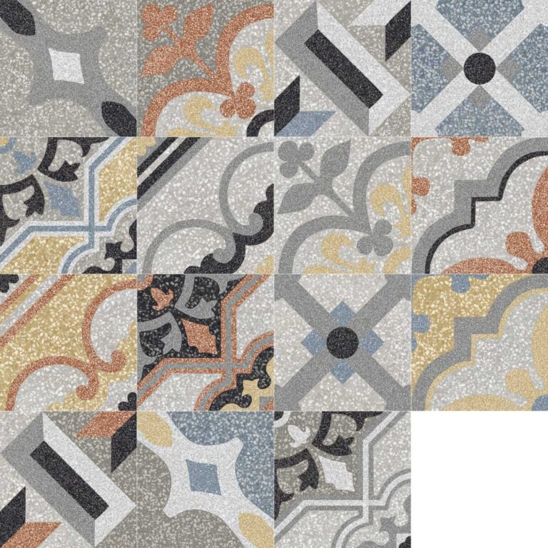 Placa decorativa Marazzi D_Segni Scaglie Decoro Mix Scaglie 20X20 cm M1LJ