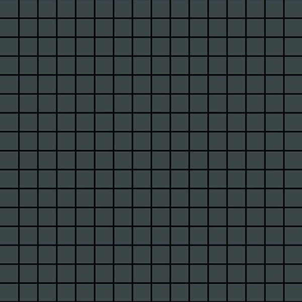Placa decorativa Marazzi Eclettica Anthracite Mosaico 40X40 cm M3S5