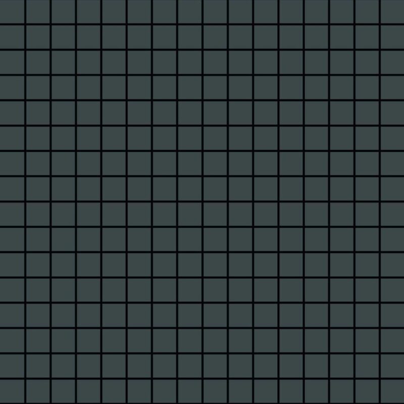 Placa decorativa Marazzi Eclettica Anthracite Mosaico 40X40 cm M3S5