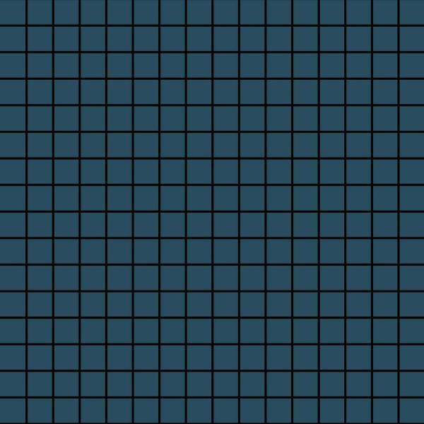 Placa decorativa Marazzi Eclettica Blue Mosaico 40X40 cm M3S7