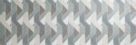 Placa decorativa Marazzi Eclettica Decoro Etoile Blue 40X120 cm M2U4