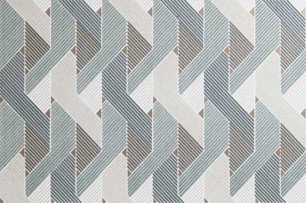 Placa decorativa Marazzi Eclettica Decoro Etoile Blue 40X120 cm M2U4