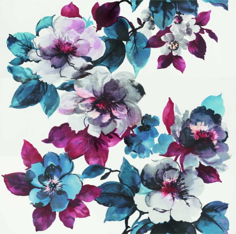Placa decorativa Marazzi Eclettica Decoro Peony White 120X120 cm M2U8 - imagine 2