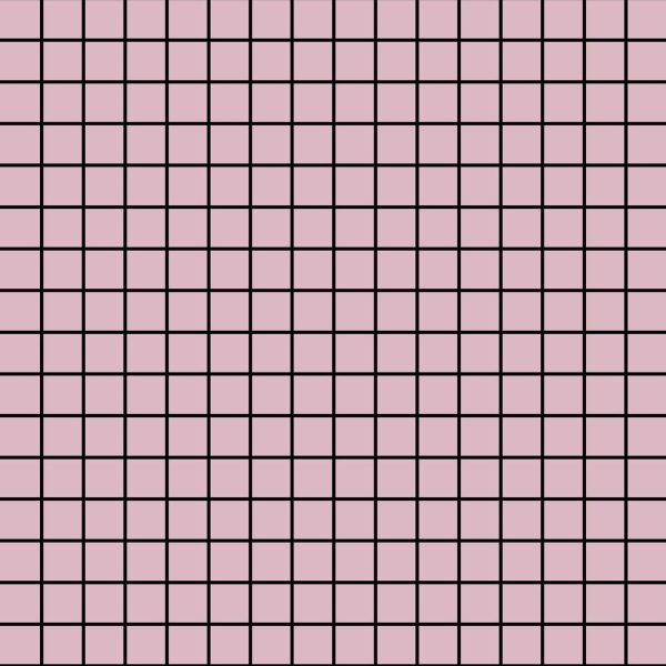 Placa decorativa Marazzi Eclettica Rose Mosaico 40X40 cm M3S0