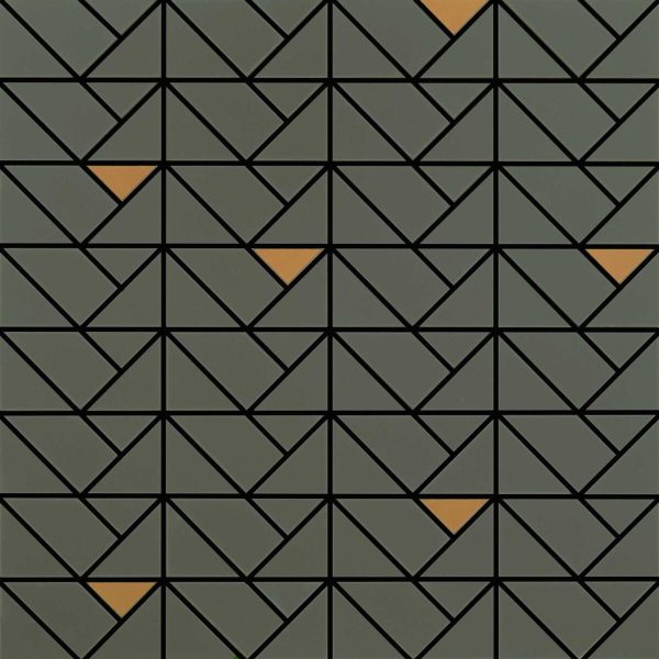 Placa decorativa Marazzi Eclettica Taupe Mosaico Bronze 40X40 cm M3J6