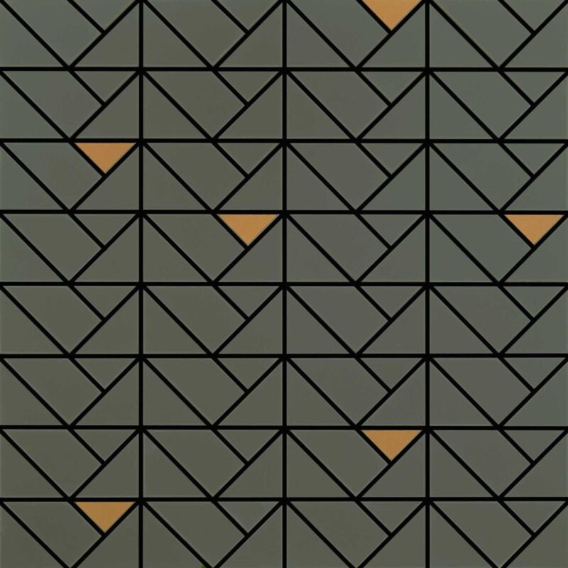 Placa decorativa Marazzi Eclettica Taupe Mosaico Bronze 40X40 cm M3J6