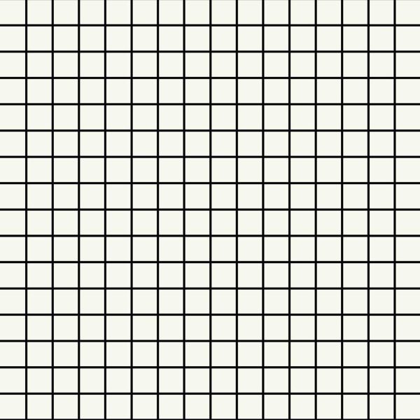 Placa decorativa Marazzi Eclettica White Mosaico 40X40 cm M3S4