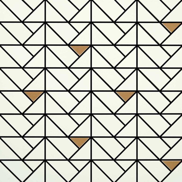 Placa decorativa Marazzi Eclettica White Mosaico Bronze 40X40 cm M3JA