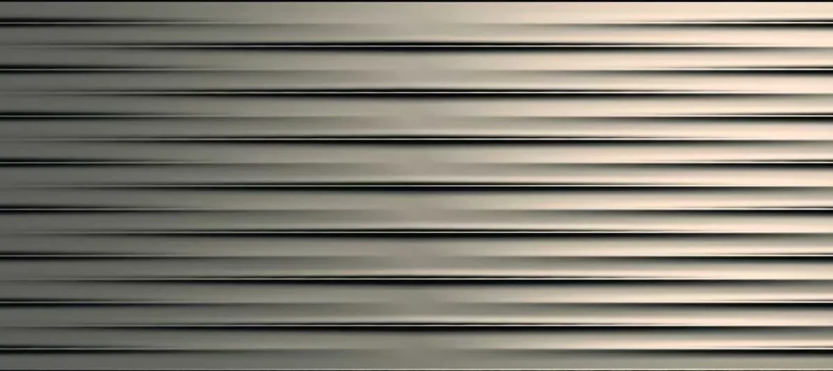 Placa decorativa Marazzi Essenziale Structurata Drape 3D Metal 40X120 cm Rectificata M09R