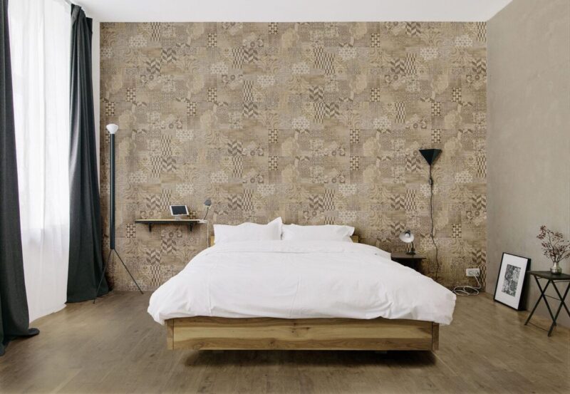 Placa decorativa Marazzi Fabric Decoro Tailor Linen 40X120 cm Rectificata ME1N - imagine 3