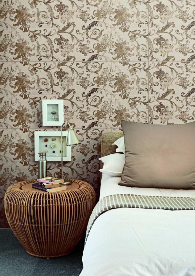 Placa decorativa Marazzi Fresco Decoro Brocade Desert 32.5X97.7 cm MZU9 - imagine 3