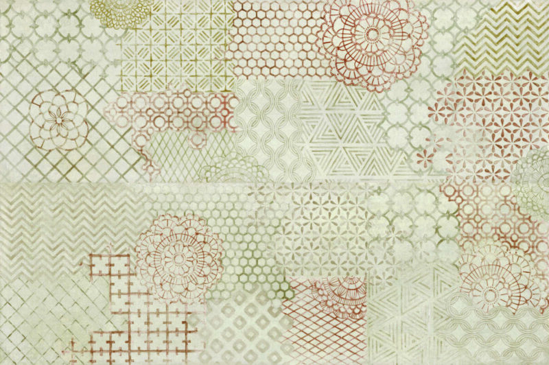 Placa decorativa Marazzi Fresco Decoro Crochet Desert 32.5X97.7 cm M0TQ - imagine 2