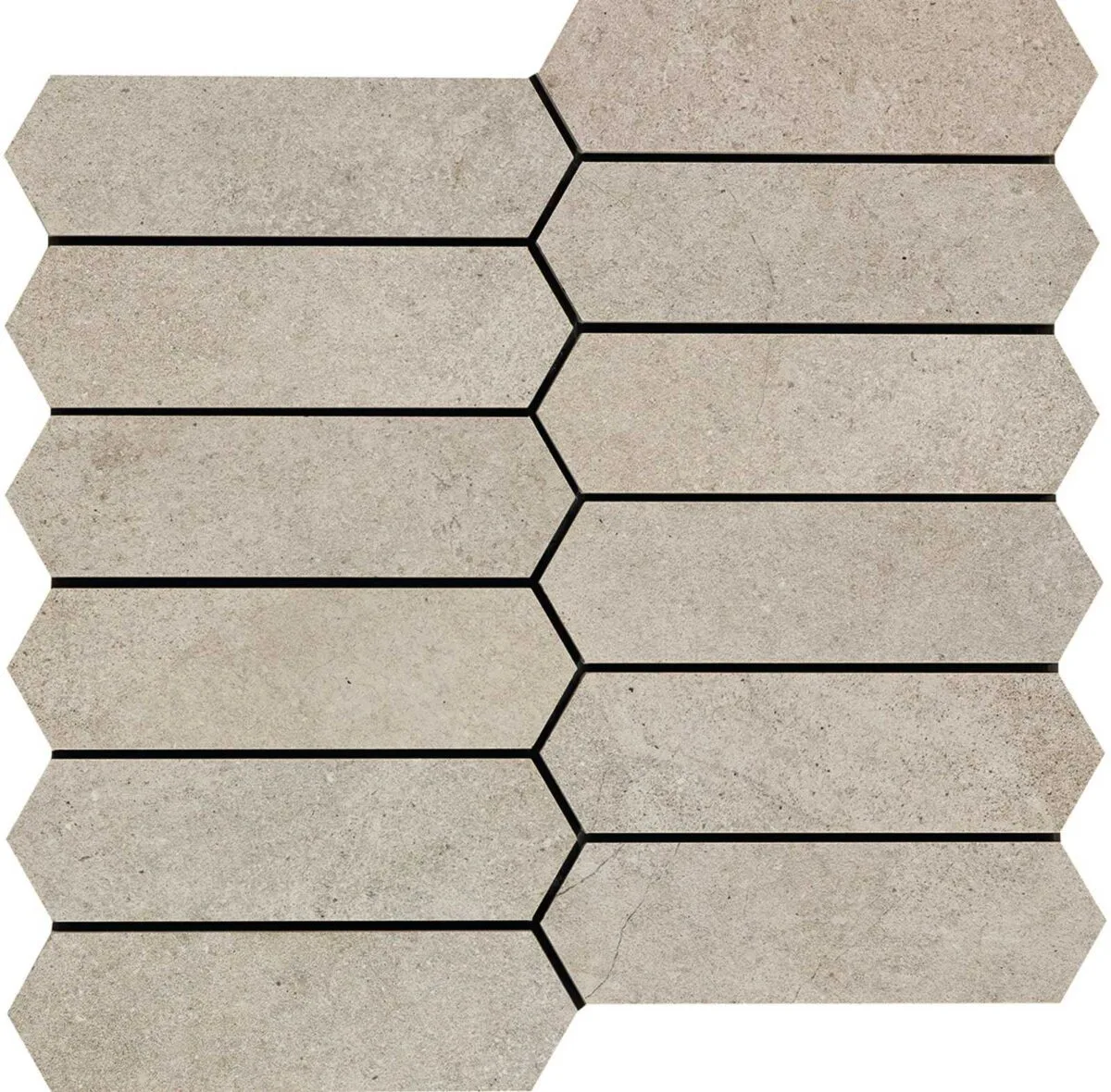 Placa decorativa bej, mozaic, Kashmir, 29×29 cm, Marazzi, MLX8