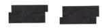 Placa decorativa Marazzi Lavagna Mosaico Nero 30X60 cm M0AF