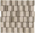 Placa decorativa Marazzi Limestone Taupe Mosaico Mix 30.5X30 cm M8LP