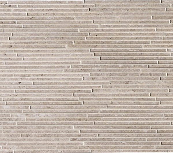 Placa decorativa, mozaic, Magnifica Limestone Taupe, 29x38 cm, Marazzi